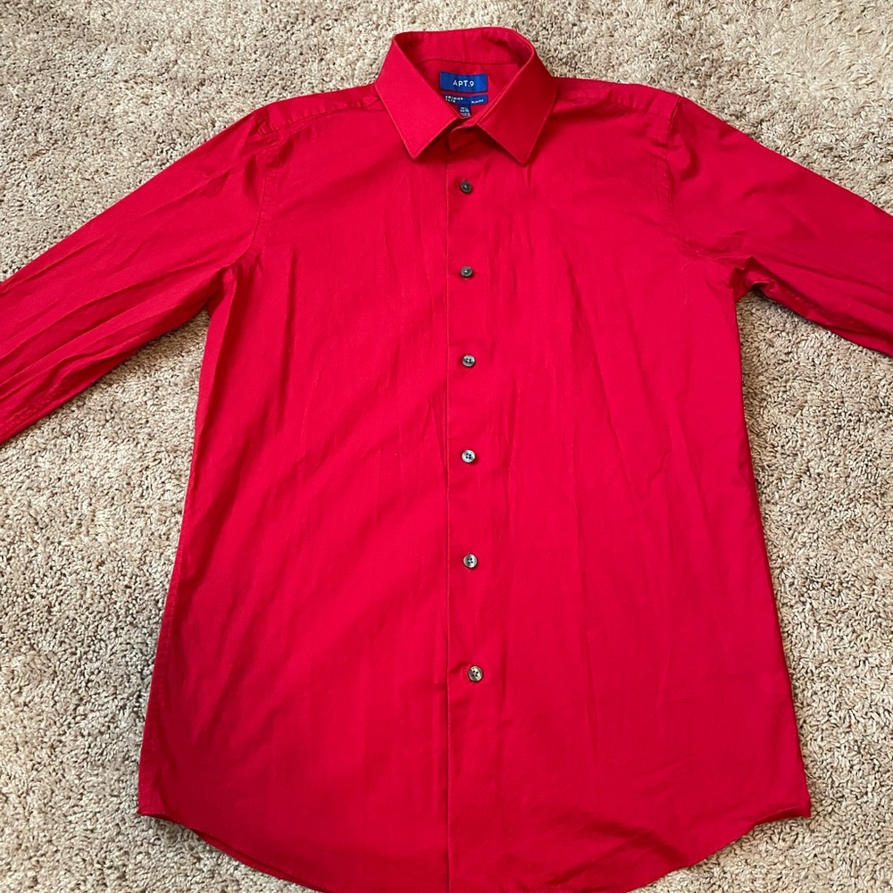 Men’s Apt. 9 Premier Flex Slim Fit Dress Shirt